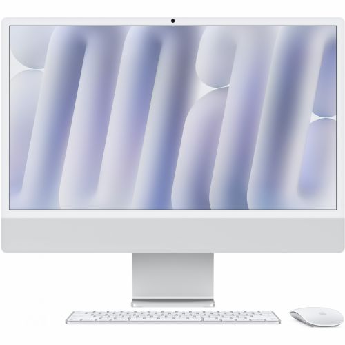 Računalnik AiO Apple iMac Z1EH M4 10C CPU/10C GPU/16C/24GB/SSD 2TB NVMe/59,62cm (23,5'') 4,5K 500niti/DE/Srebrna