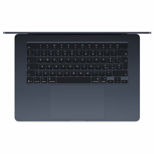 Prenosnik Apple MacBook Air: čip Apple M4 z 10-jedrnim procesorjem in 10-jedrnim grafičnim procesorjem, 16 GB, 256 GB SSD - polnoč