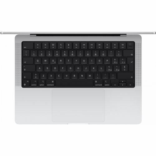 Prenosnik Apple MacBook Pro, M4,10-jedrni CPU + 10-jedrni GPU/16 GB/SSD 512 GB NVMe/36,1 cm (14,2"), MiniLED/MacOS, srebrne barve
