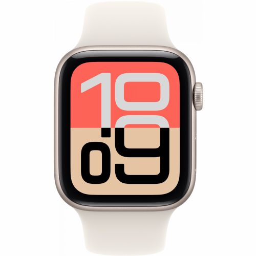 Pametna ura Apple Watch SE 3 Aluminium Cellular 44mm Polarstern (Polarstern Sport Band) M/L