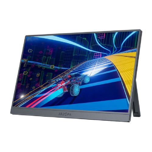 Arzopa Z1FC srebrno sivi prijenosni monitor od 16,1"