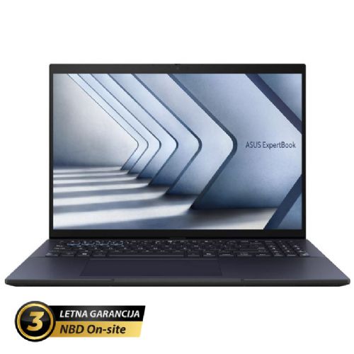 ASUS ExpertBook B5 16" (40,64 cm) WQXGA prijenosno računalo Intel Core 5 120U 16 GB 1 TB Windows 11 Pro (B5604CVA-WB53D0X)