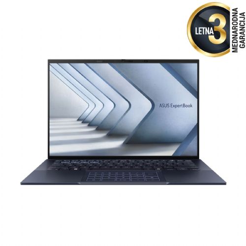 Prenosnik Asus ExpertBook B9 OLED B9403CVAR-WB75E0X Intel Ultra 7-150U/32GB/SSD 2TB NVMe/35,5 cm (14,0'') 2,8K OLED/BL KEY/Win11Pro 90NX05W1-M01H30