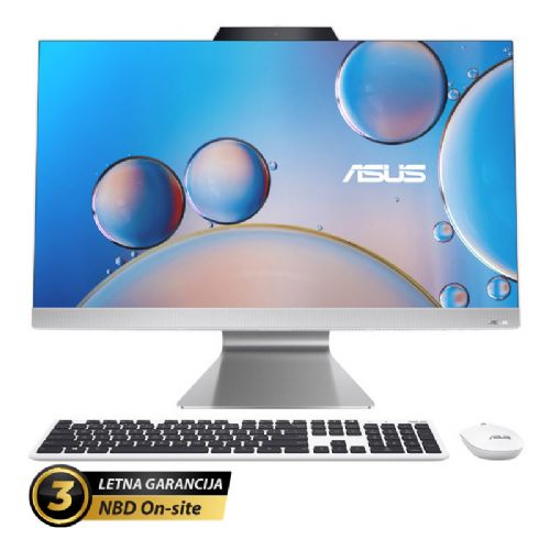 AiO računalo Asus F3702WFAK R5-7520U/16GB/SSD 1TB NVMe/68,58 cm (27") FHD/Bez OS-a, srebrno (F3702WFAK-WPE0010)