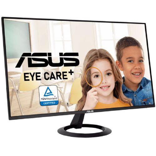Monitor Asus VZ24EHF, 60,96 cm (24"),1920x1080 FHD, 250cd/m2, 16:9, IPS, 100Hz, 1ms, HDMI, črna (90LM07C0-B01470)