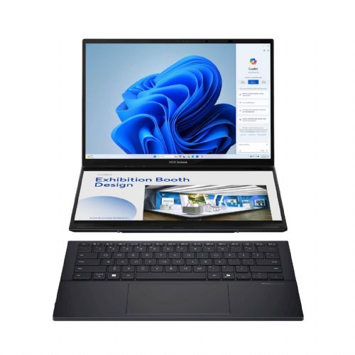 Prenosnik Asus Zenbook Duo UX8406CA-QL077X ARL Intel Ultra 7-255H/32GB/SSD 1TB NVMe/35,5 cm (14,0'') OLED/Intel Arc/Win11Pro 90NB14X1-M00790