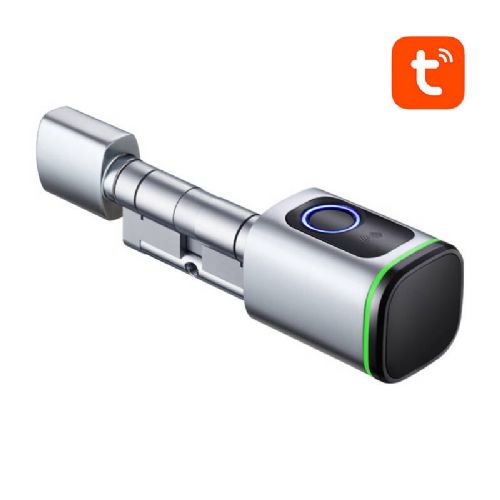Cilinder digitalne ključavnice Avatto SDL-S1-S80 80 mm srebrne barve