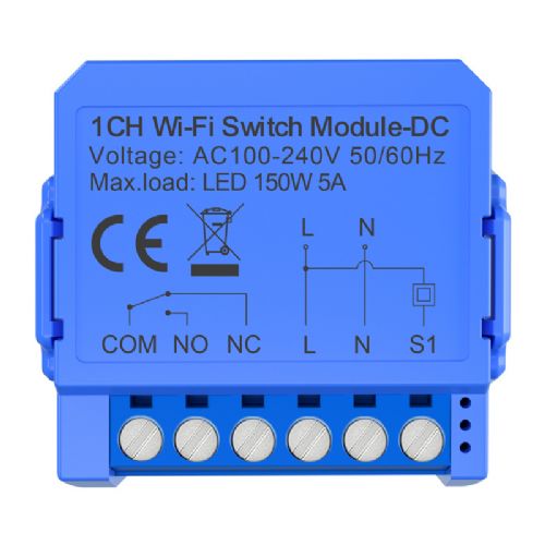Avatto WSM16-DC32V-1 WiFi stikalo 1 kanal suhi kontakt