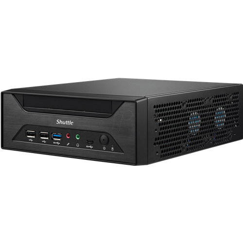 Mini računalnik Shuttle XPC Slim XH610, brez OS, črna
