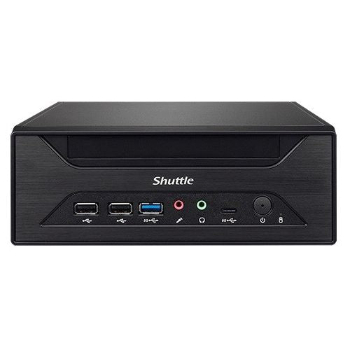 Barebone XPC slim XH610 LGA1200 2xSODIMM DDR4 2xM.2 3xSATA 1xHDMI 1xDP 1xVGA Črna