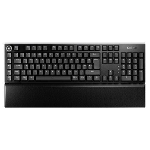 Tipkovnica BE QUIET! Light Mount Silent tactile UK RGB (BT004UK) mehanska gaming črna
