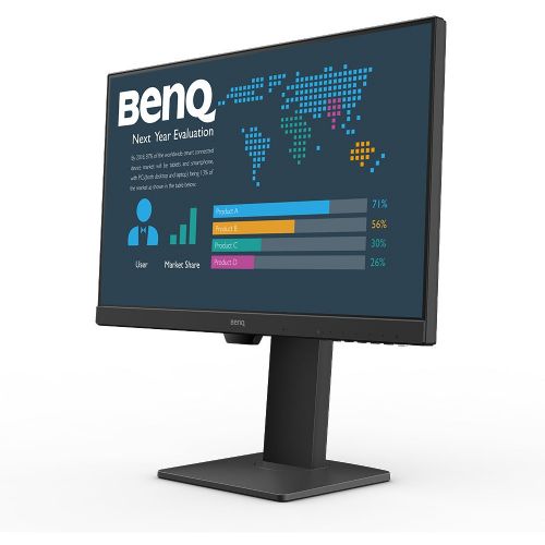 Monitor BenQ BL2486TC 60,5 cm (23,8"), 1920 x 1080 FHD, 16:9, IPS, 250 cd/m2, 5 ms, crni