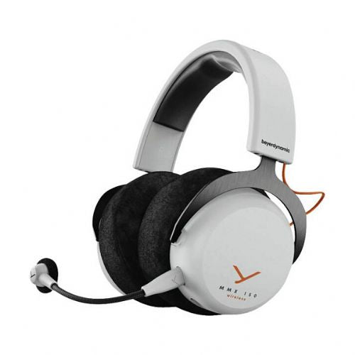 Slušalke Beyerdynamic MMX 150 brezžične/žične, Bluetooth 5.3, snemljiv mikrofon, do 50 ur baterije, arktično bele