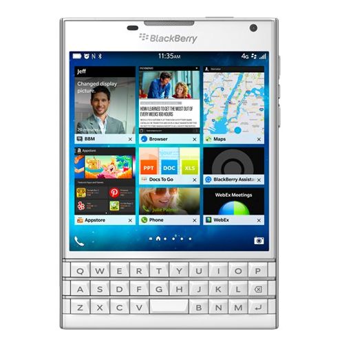 Pametni telefon BlackBerry Passport 32GB čisto bel QWERTZ DE