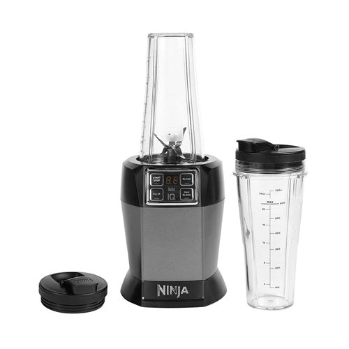 Blender Ninja BN495EU  z Auto-iQ, 1000 W, 2x 0,7 L, črna/srebrna
