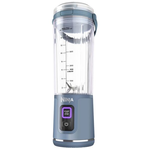 Blender Ninja Blast BC151EUNV (modro/črn, polnilni USB-C, 530 ml skodelica)