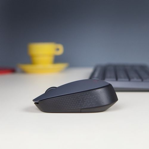Brezžična miška Logitech M170 (siva, za levičarje in desničarje, PC/Mac)