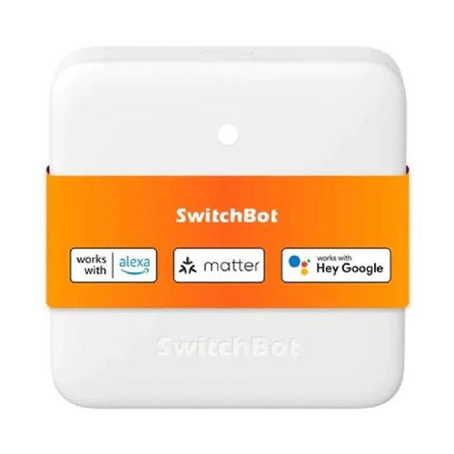 Centralna enota SwitchBot Hub Mini Matter, brezžična povezava, podpora Apple Home/Google Home/SmartThings, Bluetooth, bela