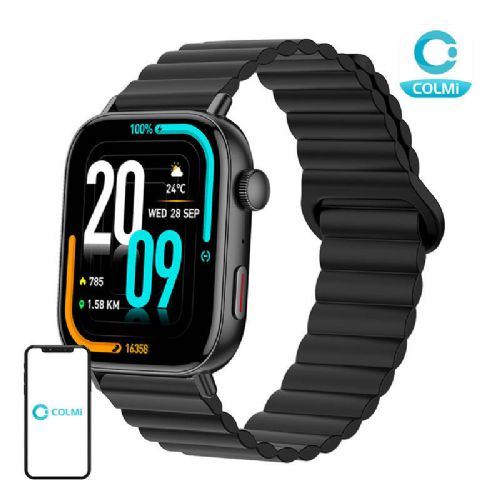 Pametna ura z magnetnim paščkom Colmi C8 Max  (črna)