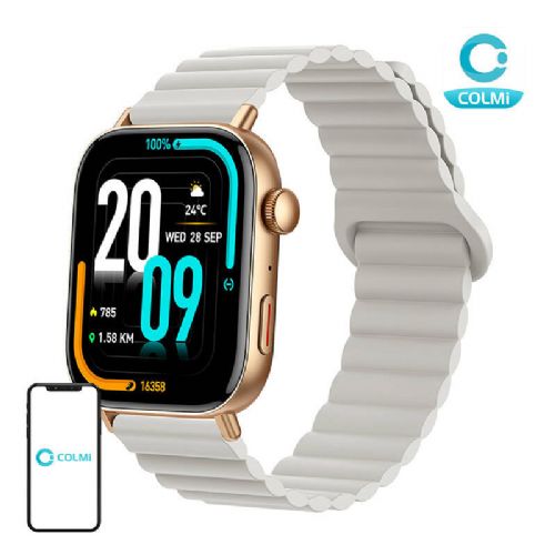 Colmi C8 Max pametna ura z magnetnim paščkom (zlata)