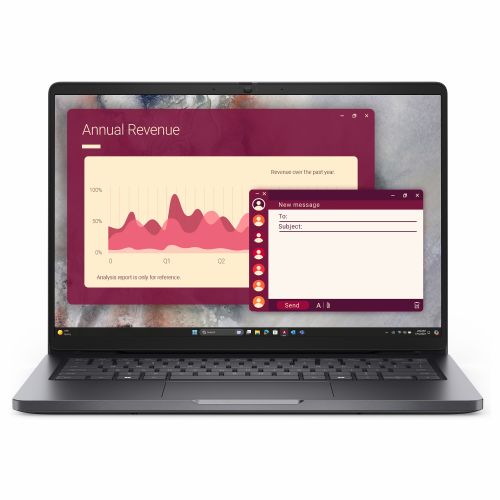 Prenosni računalnik Dell Pro 14 PC14250 Intel Core Ultra 5 225U, 16GB RAM, 512GB SSD, 14" FHD+, DE,Win 11 Pro, črna