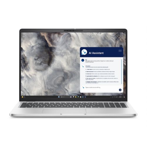 Prenosnik DELL Pro 16 Plus PB16250  Intel Core Ultra 7 268V, 16-palčni FHD+ zaslon na dotik, 32 GB RAM, SSD 1 TB, integrirana grafika (UMA), čitalec prstnih odtisov in podpora za pametno kartico, Bluetooth + Wi‑Fi, Windows 11 Pro, 3 leta ProSupport