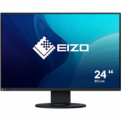 Monitor EIZO EV2410R-BK 61,2 cm (24,1"), 16:10 DVI+HDMI+DP+USB črne barve