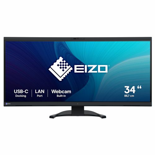 EIZO 86,7 cm (34,1") EV3450XC-BK 21:9 4K 2xHDMI+DP+USB-C Curv