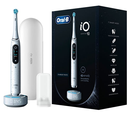Električna zobna ščetka Oral-B iO Serija 10, bela