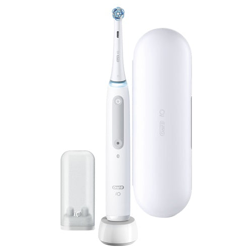 Električna zobna ščetka Oral-B iO Serija 4, bela