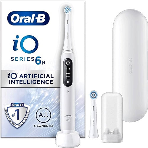 Električna zobna ščetka Oral-B iO Serija 6, siva