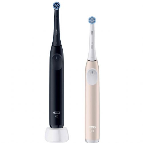 Električna zobna ščetka Oral-B iO Series 2 Night Black/Calm Pink z drugim ročajem)