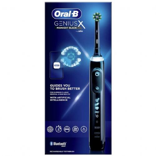Električna zobna ščetka Oral-B Oral-B Genius X (črna)