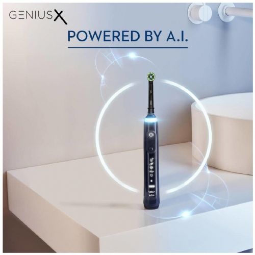 Električna zobna ščetka Oral-B Oral-B Genius X (črna)