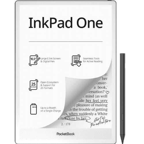 E-bralnik PocketBook InkPad One črn, 6" zaslon, 8GB, Wi-Fi, lahek
