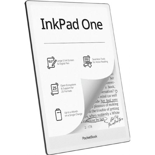 E-bralnik PocketBook InkPad One črn, 6" zaslon, 8GB, Wi-Fi, lahek