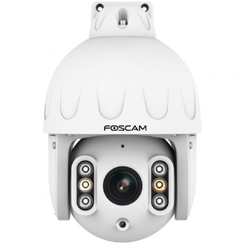 Varnostna kamera Foscam SD8EP 4K, motorizirana P&T, optični zoom 4x, nočni vid do 50 m, PoE, IP66, bela