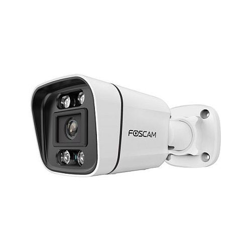 Varnostna kamera Foscam V5EP 5MP, PoE, IP66, nočni vid do 20 m, dvosmerni zvok, zunanja – bela