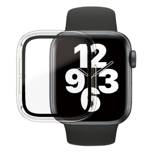 Apple Watch 4/5/6/SE 40 mm, antibakterijsko prozorna, polna velikost