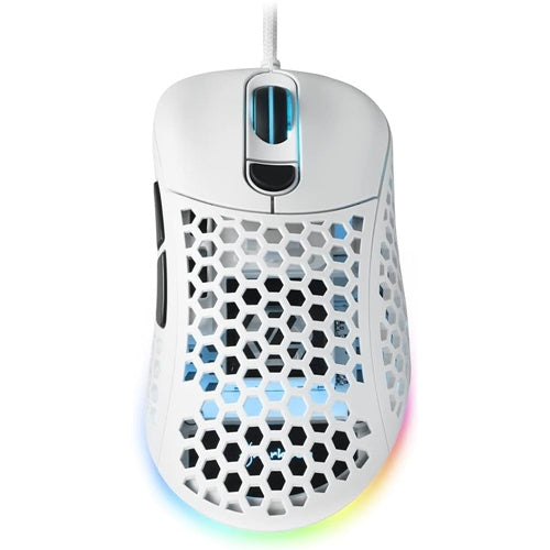 Gaming miška Sharkoon Light 200, bela