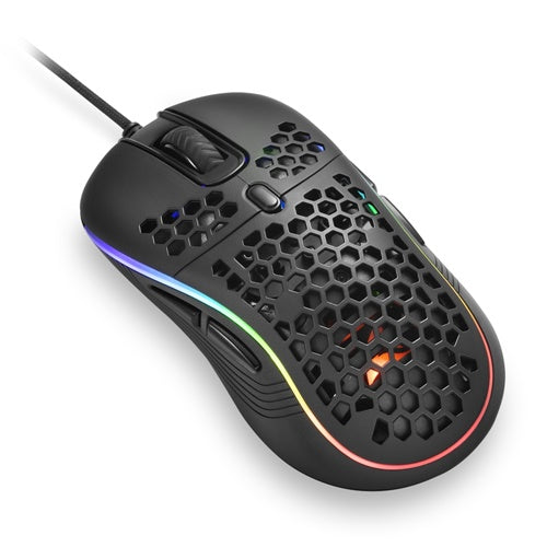 Gaming miška Sharkoon Light, S, črna