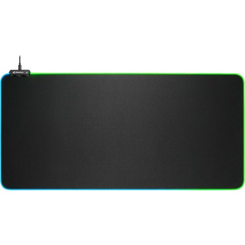 Gaming podloga za miško Sharkoon 1337 RGB V2 Gaming Mat 900, črna