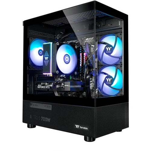 Gaming računalnik Thermaltake FTW A-Line 5060 (črna/prozorna, Windows 11 Home 64-bit)