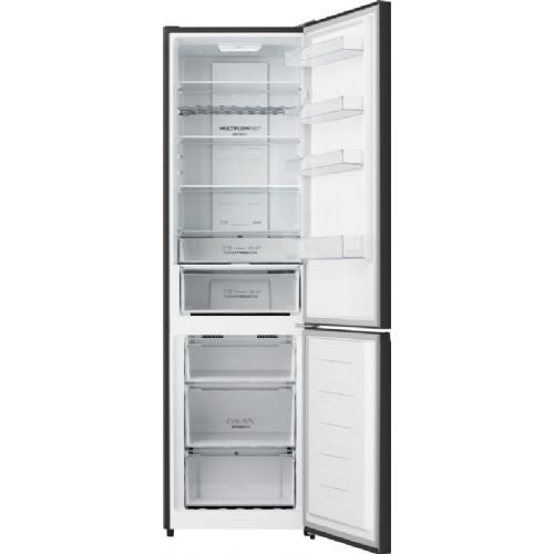 Kombinirani hladilnik Gorenje NRK620AABXL4, 366 L, NoFrost, IonAir, MultiFlow 360°, XL prostor, inox videza