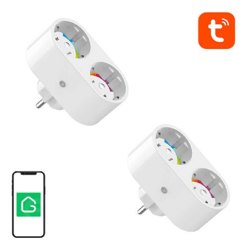 Duple pametne utičnice Gosund WiFi SP211, 3500 W, Tuya 