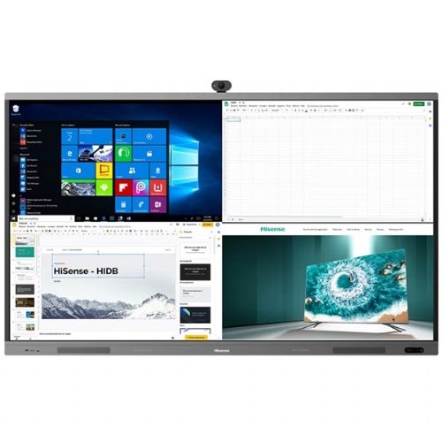 Hisense interaktivni zaslon 75WR6BE 75'' / 4K / 370 nits / 60 Hz / zaslon na dotik 75" / 3840x2160 / 2GB / 32GB / Android 8.0