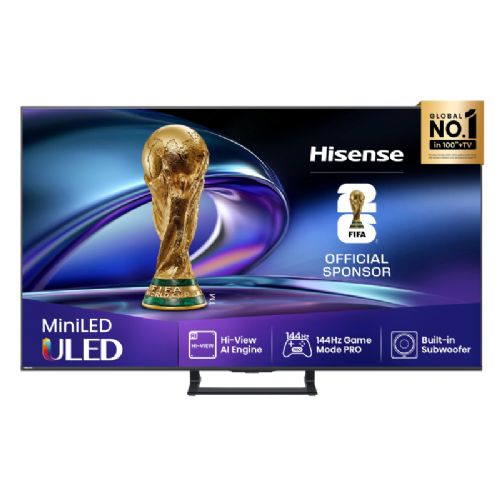 TV HISENSE 55E8Q ULED (Mini LED), 139 cm (55"), 4K Ultra HD 3840x2160, 144 Hz, VIDAA Smart TV, 8 ms