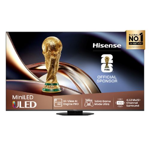 TV HISENSE 75U8Q, 189 cm (75"), ULED (Mini LED) TV, 4K Ultra HD 3840x2160, 165 Hz, VIDAA Smart TV