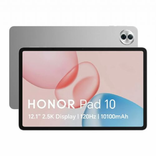 Tablični računalnik Honor Pad 10 Hendry3-W09D 5301ANNU, 12,1 palca 2560 × 1600 IPS 120 Hz 500 nitov, 8 GB RAM 256 GB, Snapdragon 7 Gen 3, WiFi 6, 10.100 mAh baterija, sive barve
