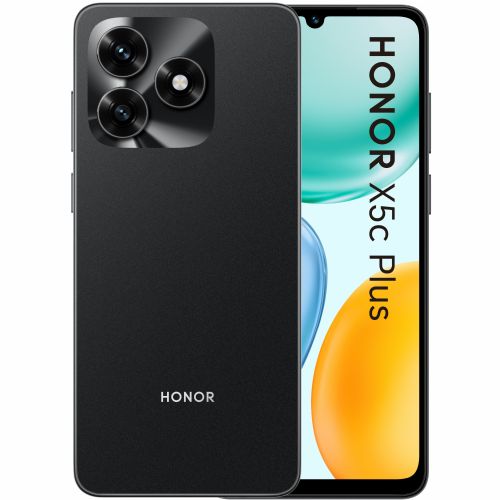 Pametni telefon Honor X5c PLUS 4GB/128GB črna, 6,74" LCD, 50MP kamera, Helio G81, 5260mAh baterija